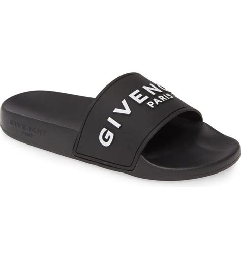 givenchy women's logo slides|Givenchy flip flops for women.